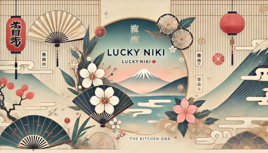 Luckynikiカジノのボーナスとロイヤルティプログラム' For The Japanese Website 'thekitchenona.com'. Design It With Traditional J